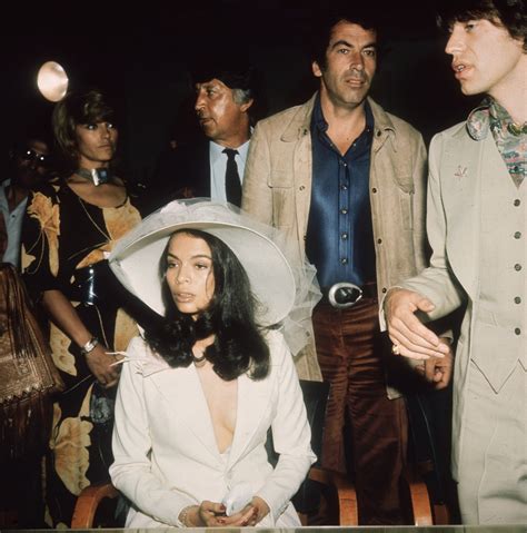 bianca jagger YSL